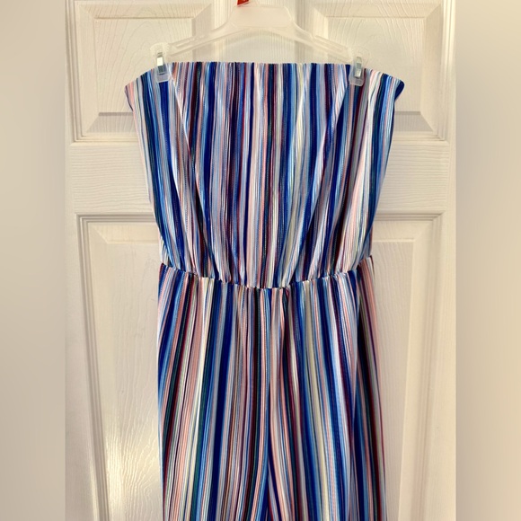 NWT Collective Concepts jumpsuit strapless Large - Picture 5 of 8